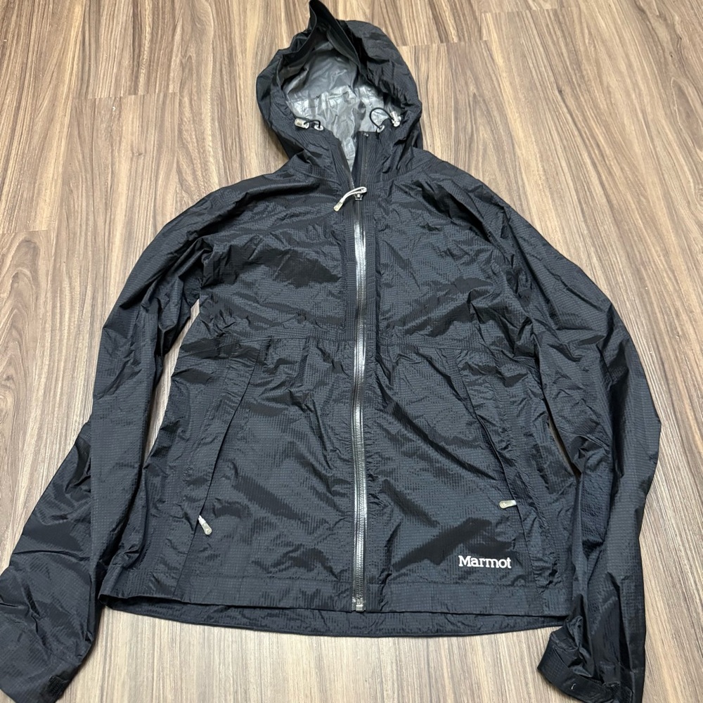 Marmot Black Hooded Jacket